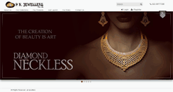 Desktop Screenshot of pkjewellers.com